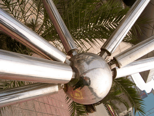 潞城不锈钢螺栓球网架